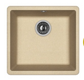 Мойка FLORENTINA Вега 400*420*217 коричневый (стоп-лист)