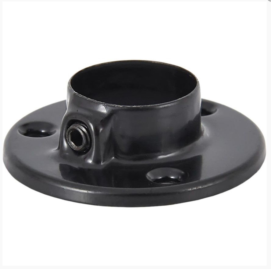 GP Фланец для трубы TRM25/Bl черный (заказной)