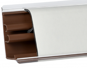 плинтус для столешниц 37*24*3,0 м Белый матовый 1110 (37*24) АР850-1110 (заказ)