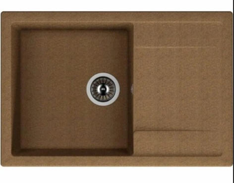 Мойка Dr. Gans Техно 860 прямоугольная с крылом терра (заказ)