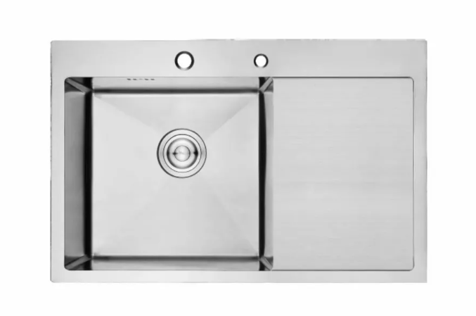 Мойка MARRBAXX  580*480*220 прямоугольная левая нержавеющая сталь