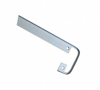 щелевая закрытая 56 матовый хром