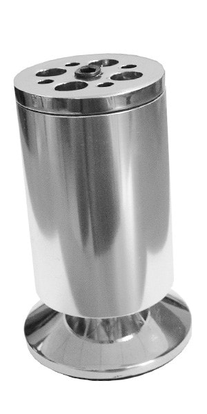 Опоры регулируемые "стакан" h 100 d 50 хром