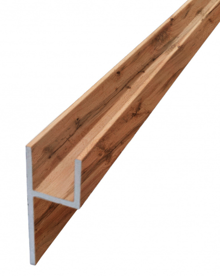 Профиль Ч-образный  4 белый 3м