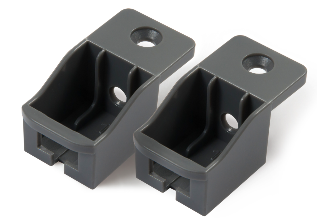 BRD SBH40/GRPH Держатель рейлинга для SB08 СТАРТ (пластик), графит