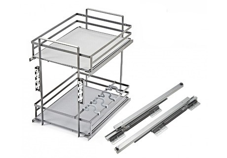 BRD Корзина выдвижная QUADRA KR28/2/3/400 с доводчиком (снято, замена на KR28/1/3/400)