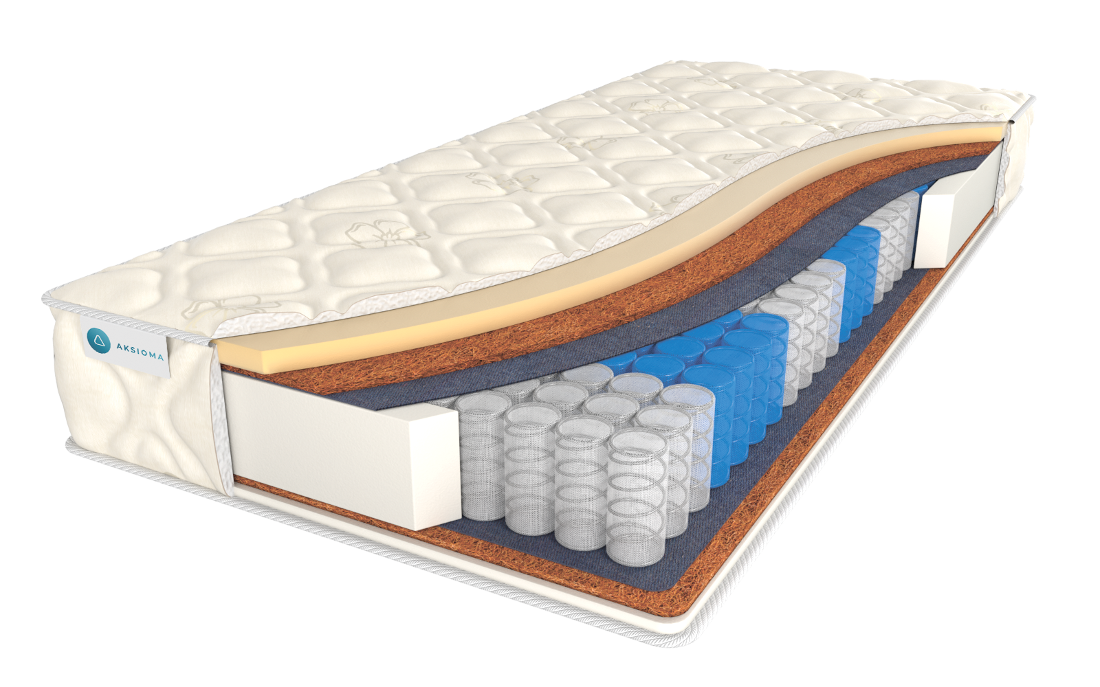 Матрас Aksioma МULTIZONE TEX 1600*1950мм