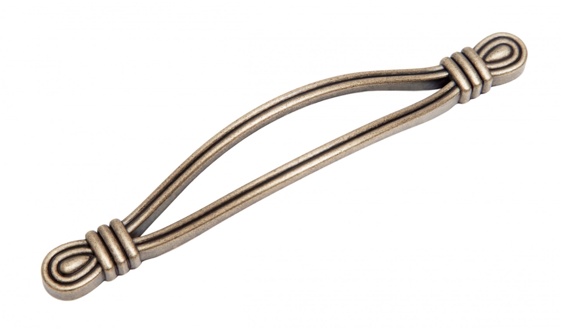 BRD RS454MAB.3 ручка-скоба 128 мм OLIVIA матовая старинная латунь (снято)