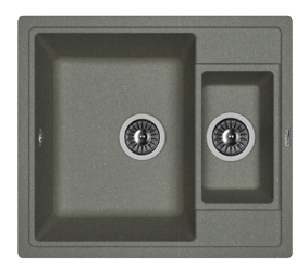 Мойка FLORENTINA Липси К 580*510*217 грей (снято)