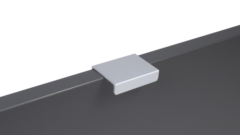 BRD RT809SC.1 ручка торцевая 32 мм RAY сатиновый хром (заказ)