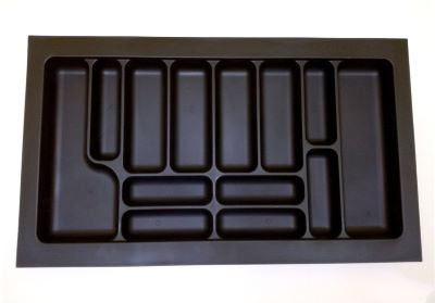 Лоток для столовых приборов 900 мм черный