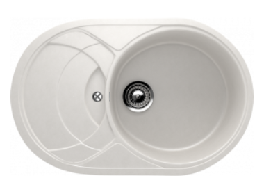 Мойка ULGRAN U-110-341 овал универсальная молочный