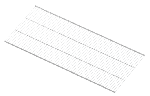 Аристо Полка проволочная, серия 460, L=900 БЕЛЫЙ GSA0286-900