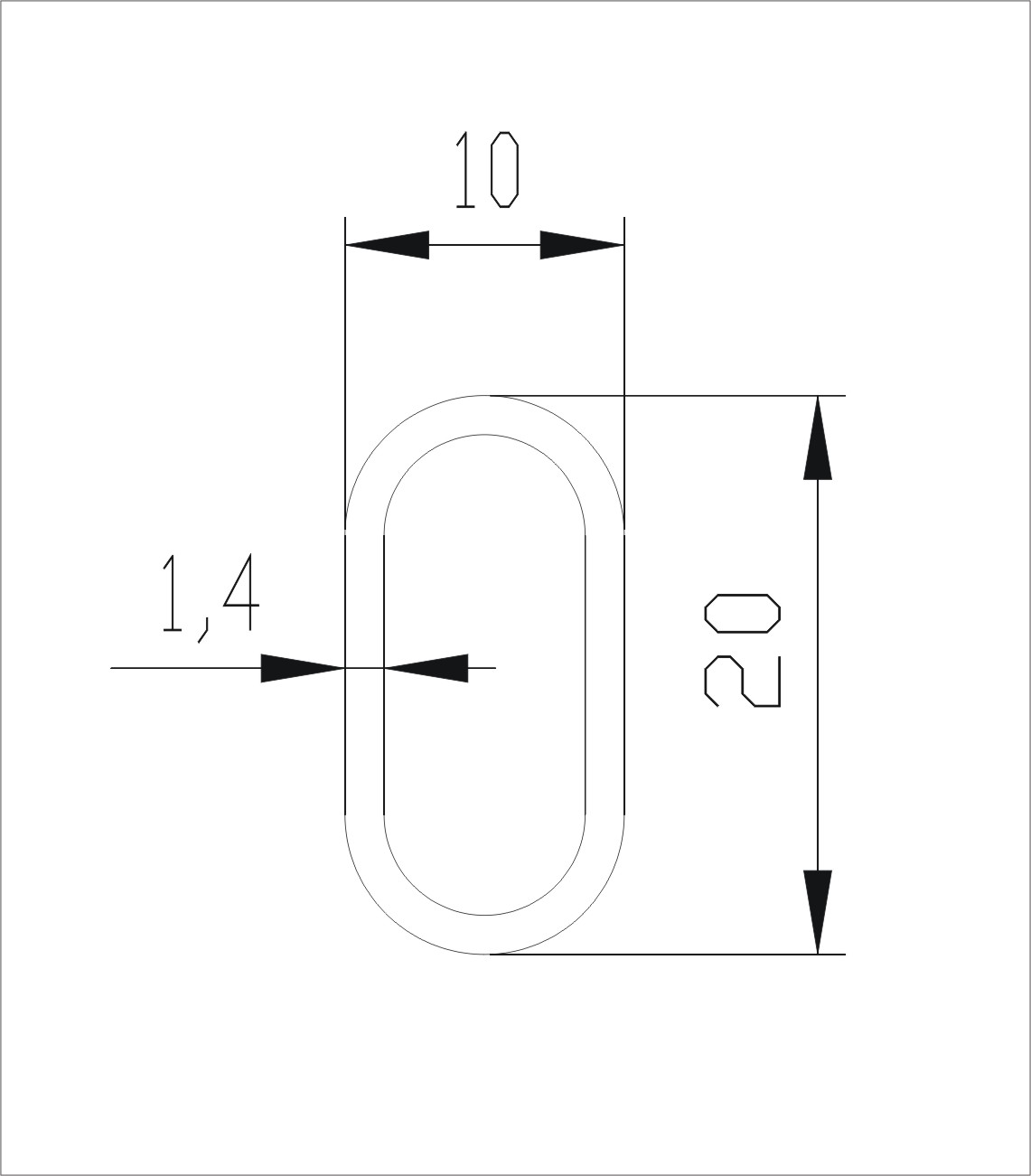 Аристо Штанга для обуви 2,7м