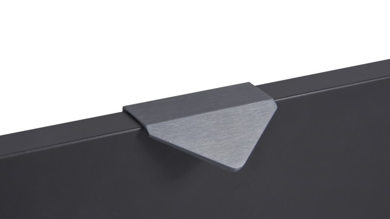 BRD RT014BGR.1/32 ручка торцевая 32 мм ICON брашированный серый (заказ)