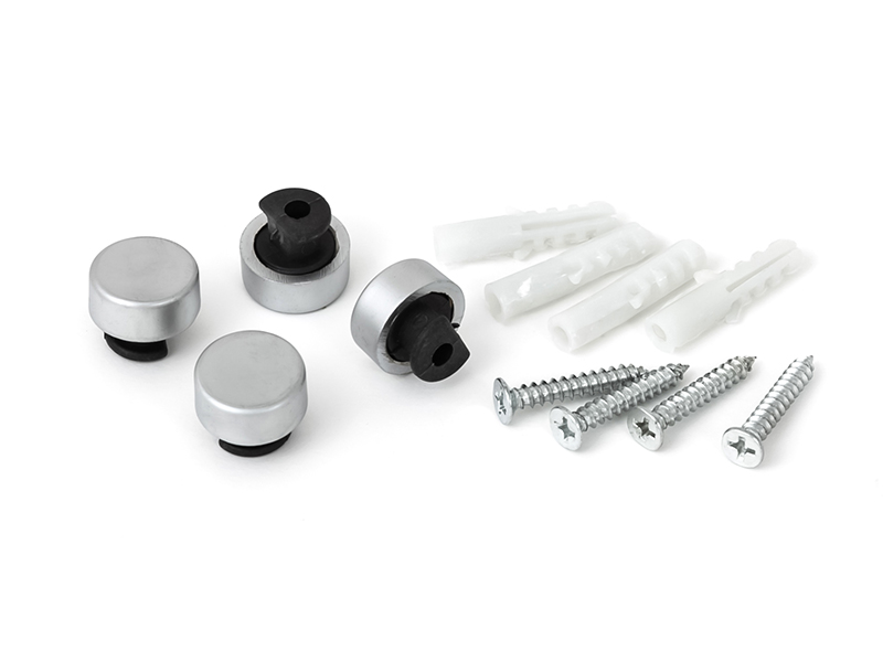 Зеркалодержатель металл d-18 матовый хром