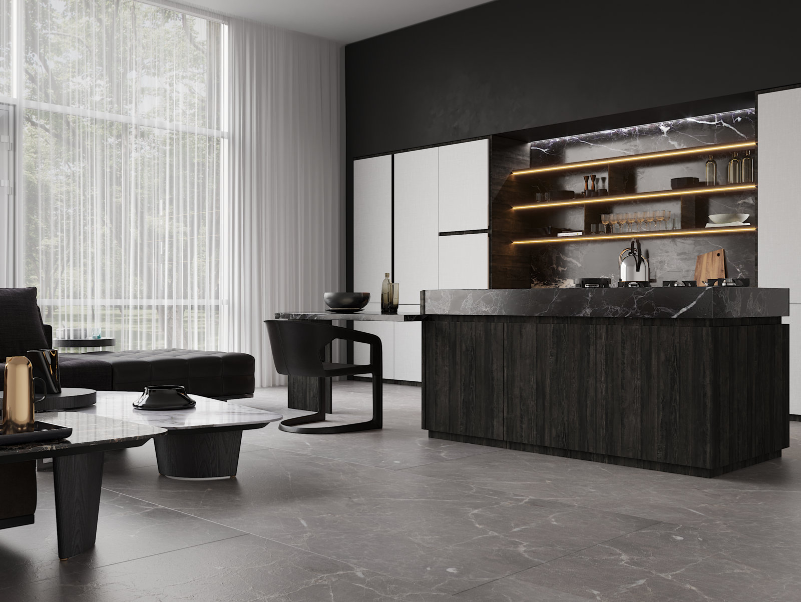 16мм ЛДСП 2750*1830 Lamarty Премиум D* - Блэквуд D* Time