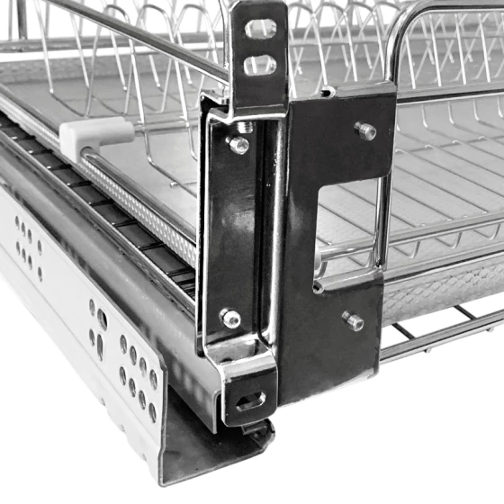 Kalibra Корзина-сушка выдвижная, одноуровневая 880N, 800мм, крепления+направляющие с довод.