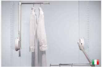 102/A Лифт для навески одежды, левосторонний (пантограф) снят SALE (заказ)