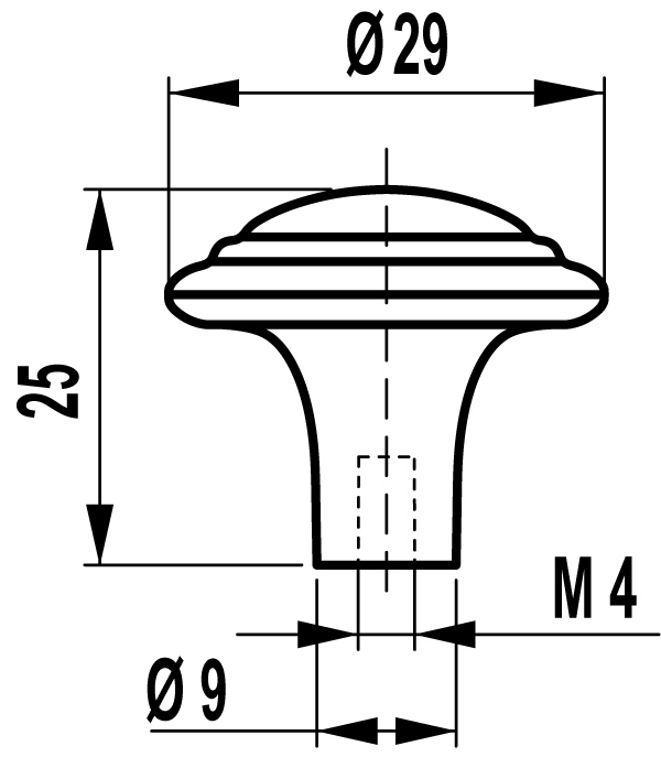 ВЛ FB-060 ручка-кнопка серебро прованс/9003 белый матовый