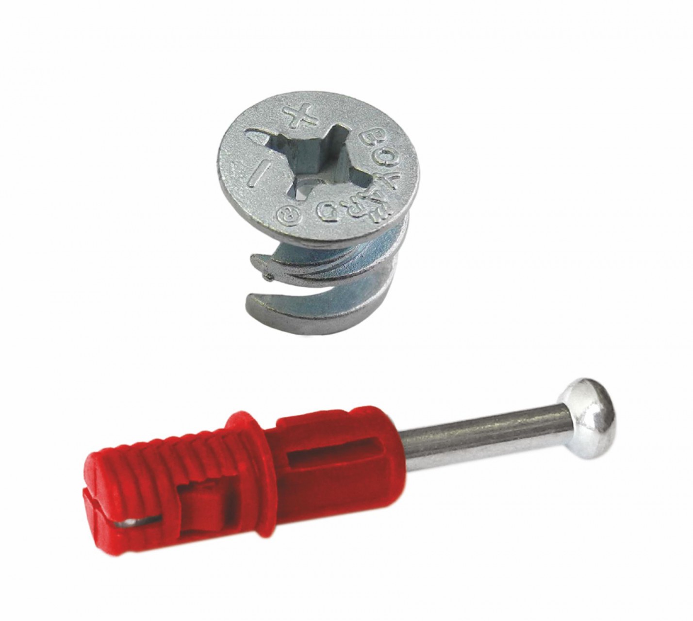 BRD ST01/52/6/RdZn/01 Эксцентрик 15*12мм, дюбель быстр. монт. d=8 мм