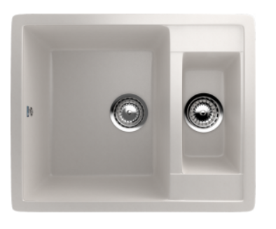 Мойка ULGRAN U-106-331 прямоугольная 2 чаши универсальная белый SALE (стоп-лист)