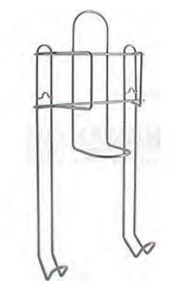 Держатель для утюга и гладильной доски (490*220*100мм) металлик (стоп-лист)