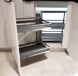 BRD Корзина выкатная для кухни UNIVERSE ESTETICA KRM05/900-1000 с доводчиком