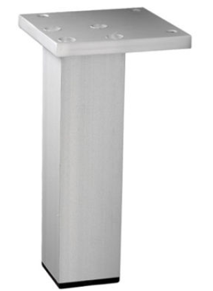 Опора 19311.150, регулируемая h-150-170 мм алюминий 38x38мм