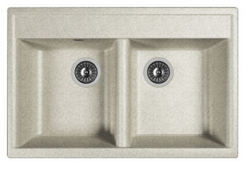 Мойка Dr. Gans Астра 780 2 чаши серый (заказ)