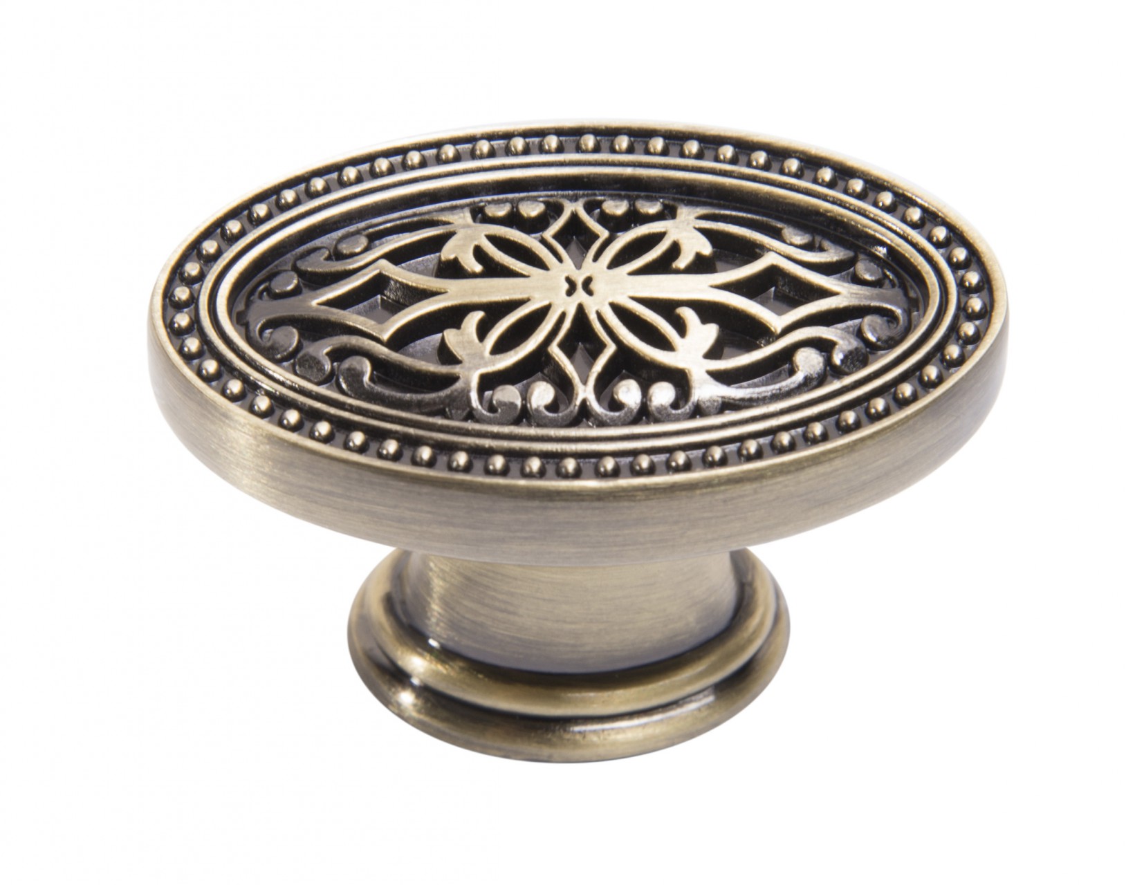 BRD RC415BAB.5 ручка кнопка Брашированная старинная бронза (заказ)