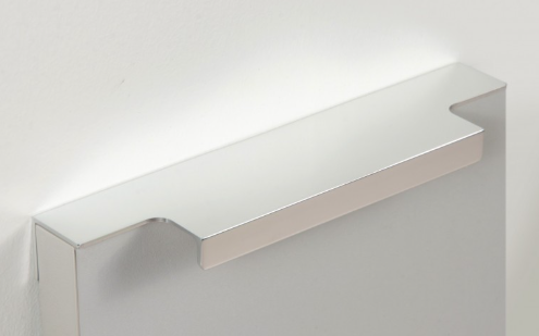 BRD RT109CP.1 ручка торцевая 150 мм хром полированный (заказ)