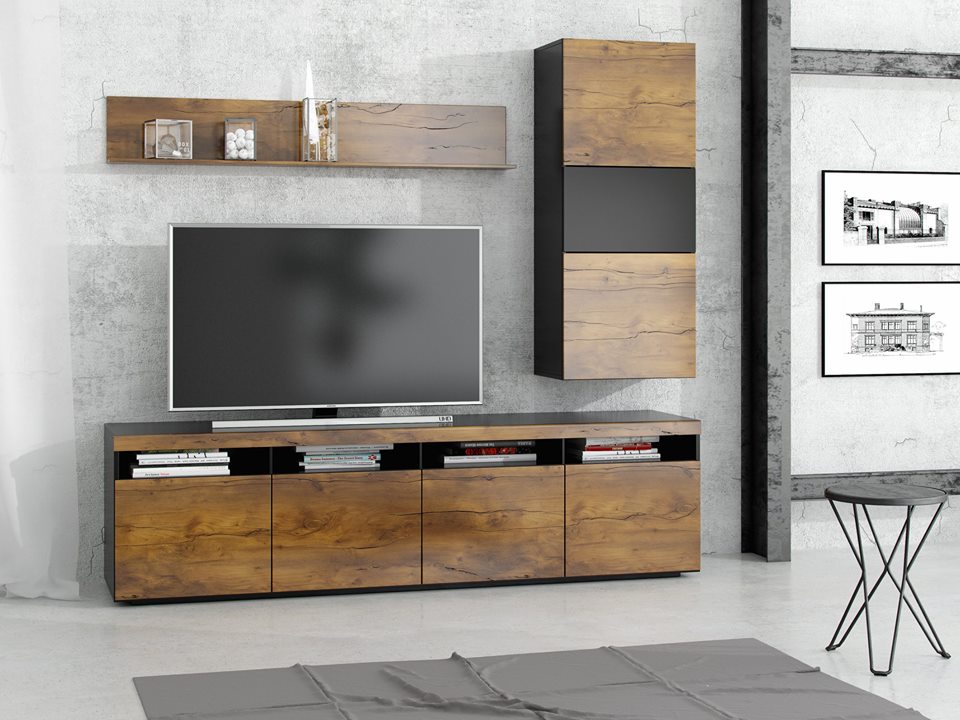 16мм ЛДСП 2750*1830 ЮЛХ 2 группа - Таксония темная (рустик)