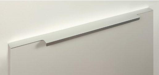 BRD RT109SC.1 ручка торцевая 400 мм RAY матовый хром