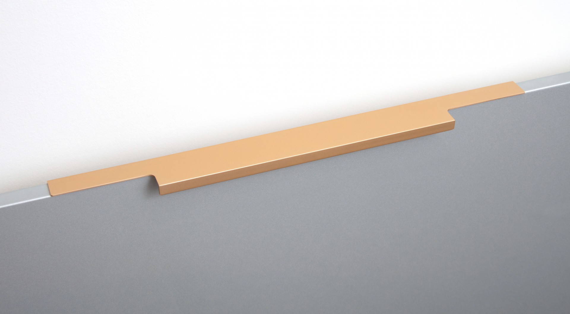 BRD RT009SG.1 ручка торцевая 400 мм RAY сатиновое золото (снято)