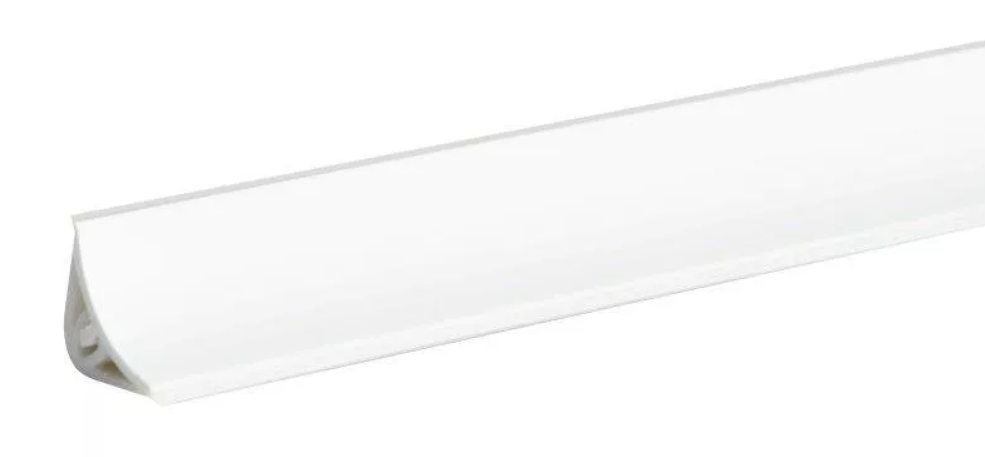 KORNER мини-бортик для столешниц 15*15*3000мм, LB-15 Белый 20-15-0-11 (углы 600)