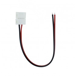 STANDART Коннектор для ленты 10 мм, к блоку питания, провод 150 мм, IP20 (снято)