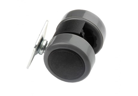 BRD N105BL/GR.5 опора колесная обрезиненная d-35 (снято)