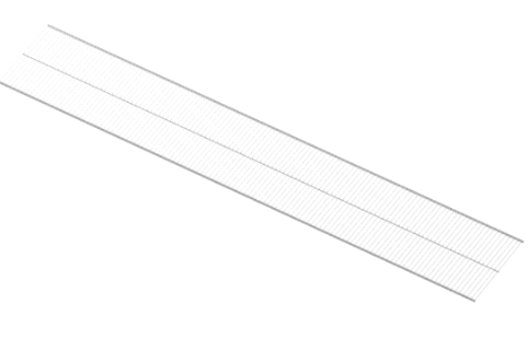 Аристо Полка проволочная, серия 360, L=1823 БЕЛЫЙ GSA 0287/W SALE