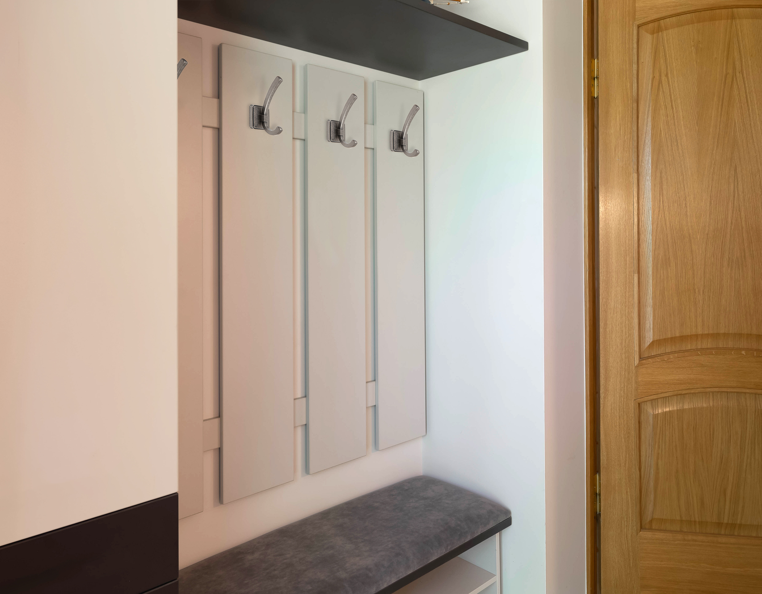 BRD K217BAZ.9 Крючок HENRY 2-х рожковый чернёный старинный цинк SALE