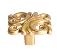 SETE Ручка-кнопка SANTA01, матовое золото SALE