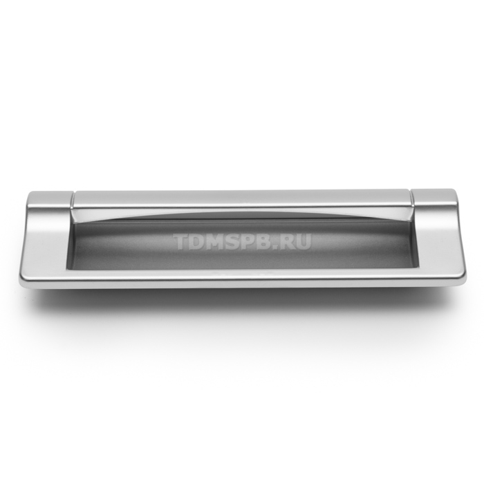 ВЛ FR-006 ручка "раковина" 128 мм хром матовый/ сатин светлый SALE