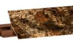 KORNER мини-бортик для столешниц 15*15*3000мм, LB-15 Альмандин 20-15-0-6019(углы 6090)(заказ)