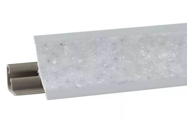 KORNER плинтус для столешниц 20*20*3000мм, LB-231-614 "Стоун гридже" (Берилл) (заказ)