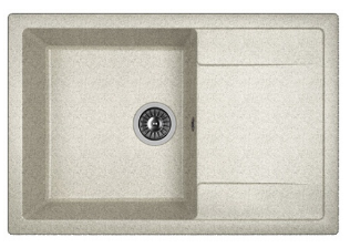 Мойка Dr. Gans Техно 760 прямоугольная с крылом серый