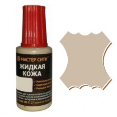 жидкая кожа (блистер) серо-коричневый (серо-бежевый)