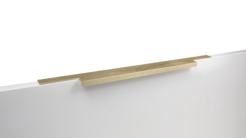 BRD RT109BSG.1/000/450 ручка торцевая 450 мм RAY Брашированное cатиновое золото
