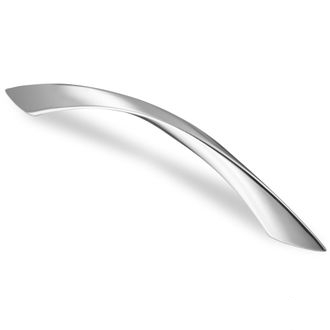 KR S-2181-128 ручка-скоба 128 мм  хром полированный