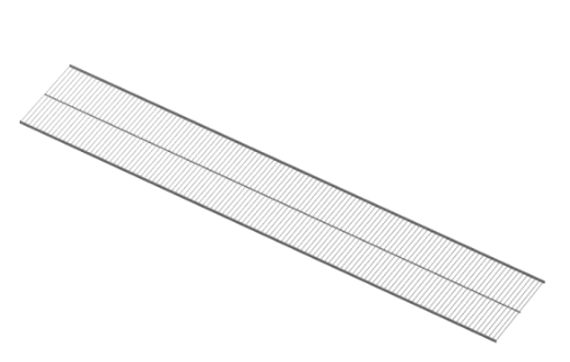 Аристо Полка проволочная, серия 360, L=1823 МЕТАЛЛИК GSA 0287