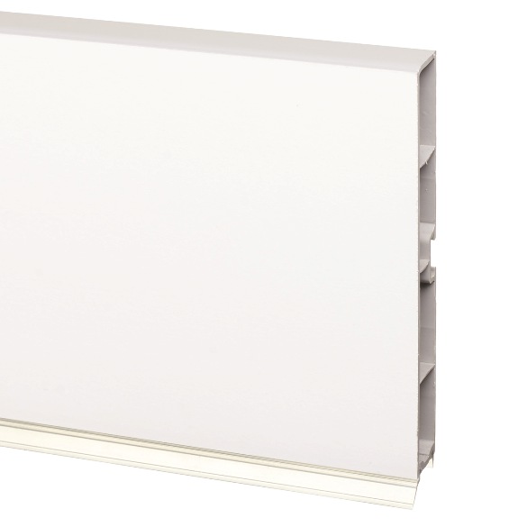 Угол 90 к цоколю Белый (2074L) универ. Н150мм /ABS144 2074L (стоп-лист)